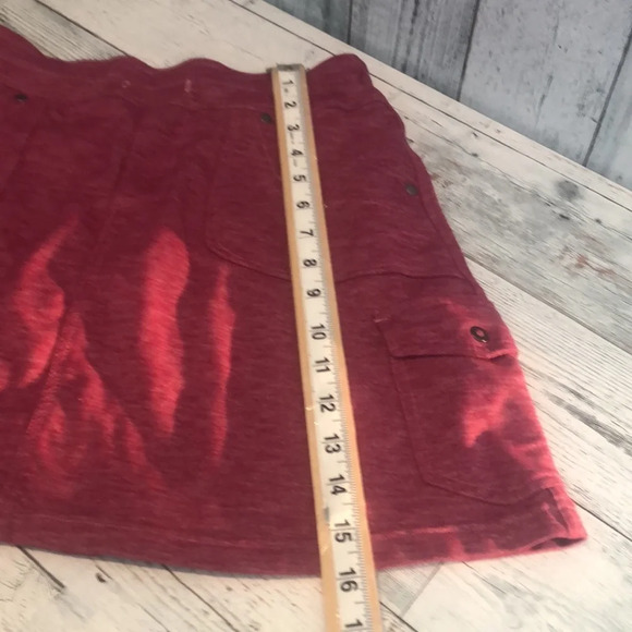 Kuhl Red Marbled Cargo Skort Extra Small - Picture 8 of 11